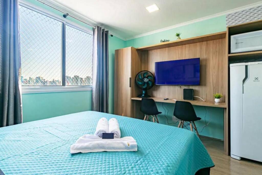 Novo Studio Zafira Metro Bras C/ Piscina Sao Paulo Bagian luar foto