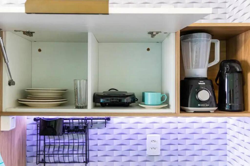 Novo Studio Zafira Metro Bras C/ Piscina Sao Paulo Bagian luar foto
