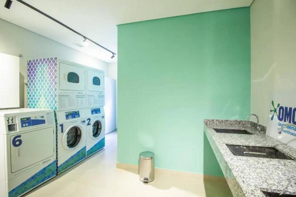 Novo Studio Zafira Metro Bras C/ Piscina Sao Paulo Bagian luar foto